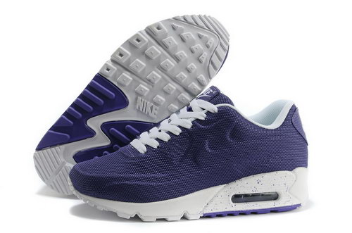 Nike Air Max 90 Vt Women White Purple Running Shoes Netherlands